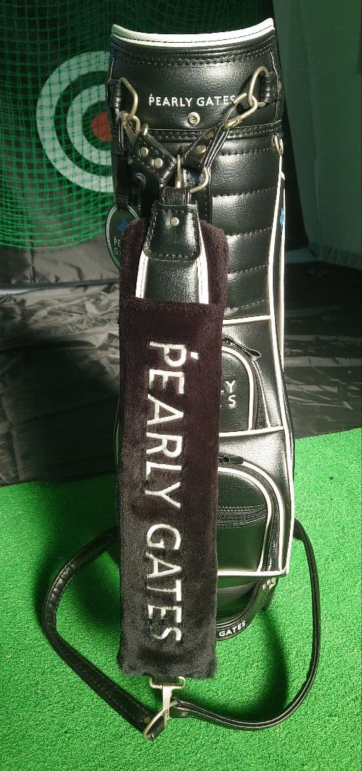 PEARLY GATES ゴルフキャディバッグ ネイビー　ツアーモデル　9.5型