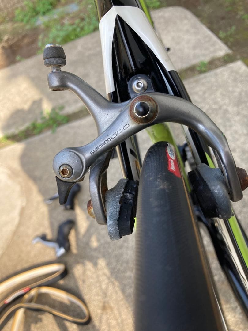 【ジャンク扱い】キャノンデール　スライス　650C フレーム　その他