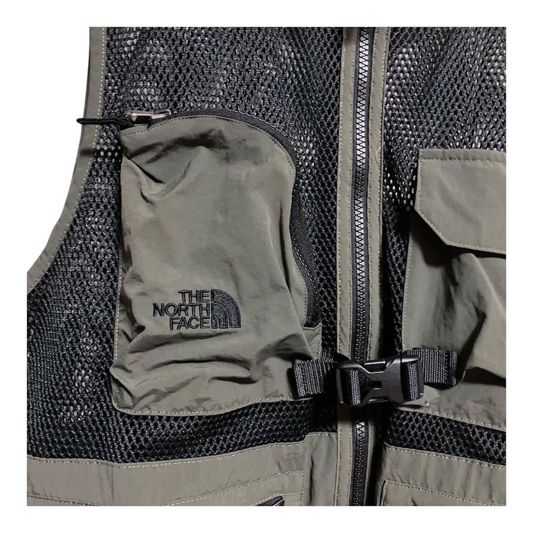 ノースフェイス NP22331 オリーブ ユーティリティメッシュベスト