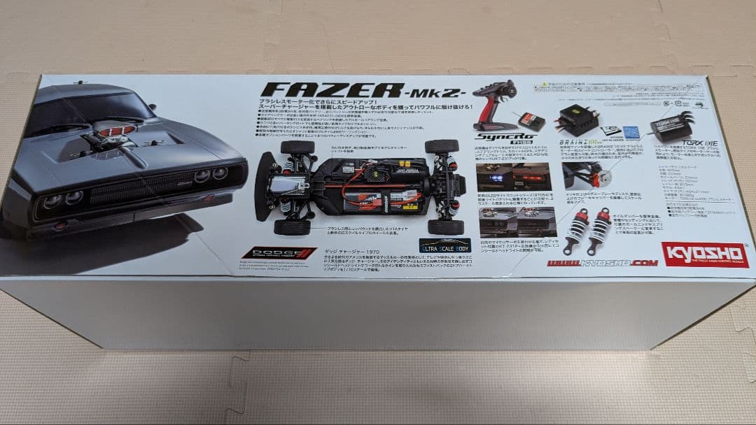 京商 fz02l フェーザーmk2 Dodge Charger VE