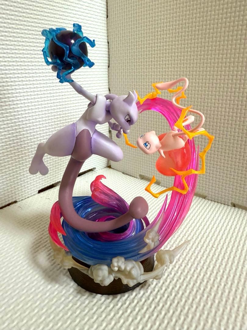 【美品】G.E.M.EXシリーズ ミュウ＆ミュウツー フィギュア　特典色紙付