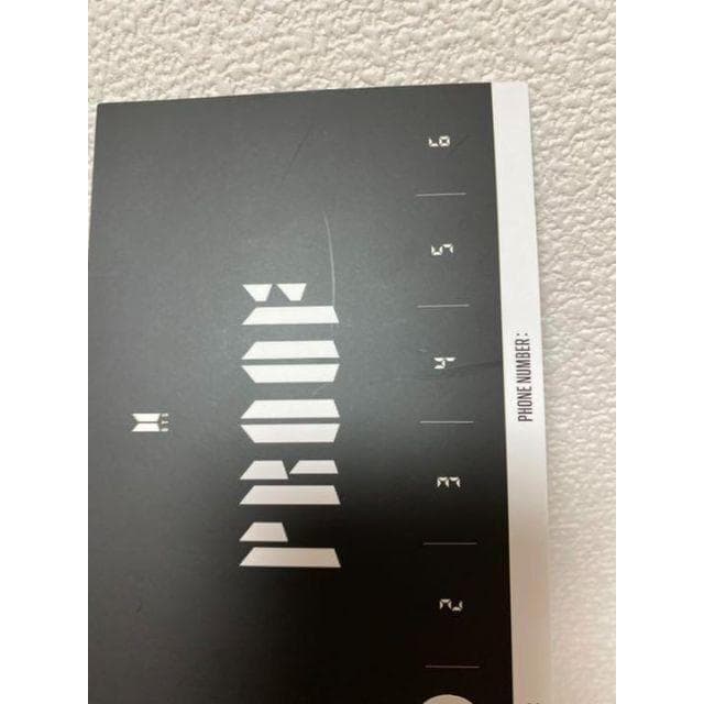 BTS PROOF サノク エムカ　テテトレカ　家族写真 リップ ハンドクリーム