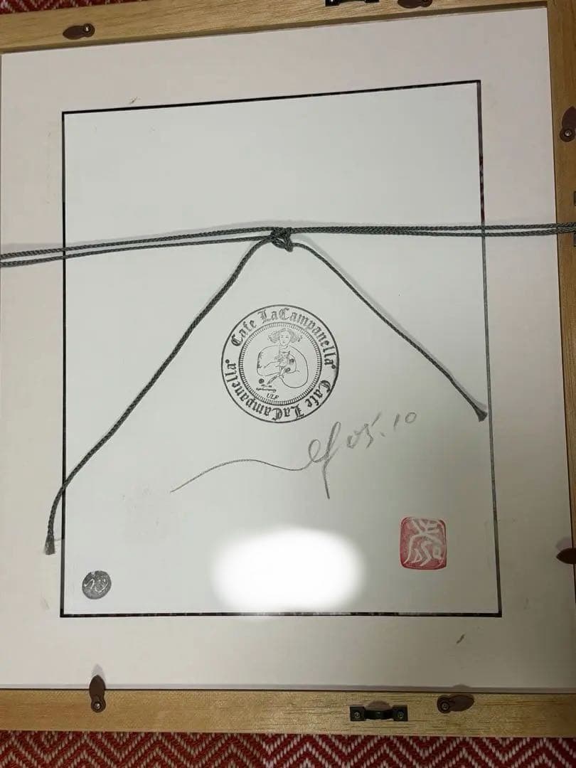 フジ子・ヘミング　アート 絵画　餌撒き　ポストカードおまけ付き