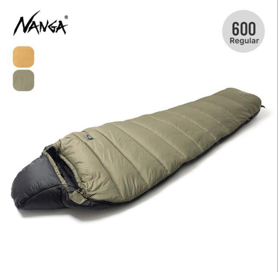 新品未使用　NANGA 600 Regular ダウン寝袋