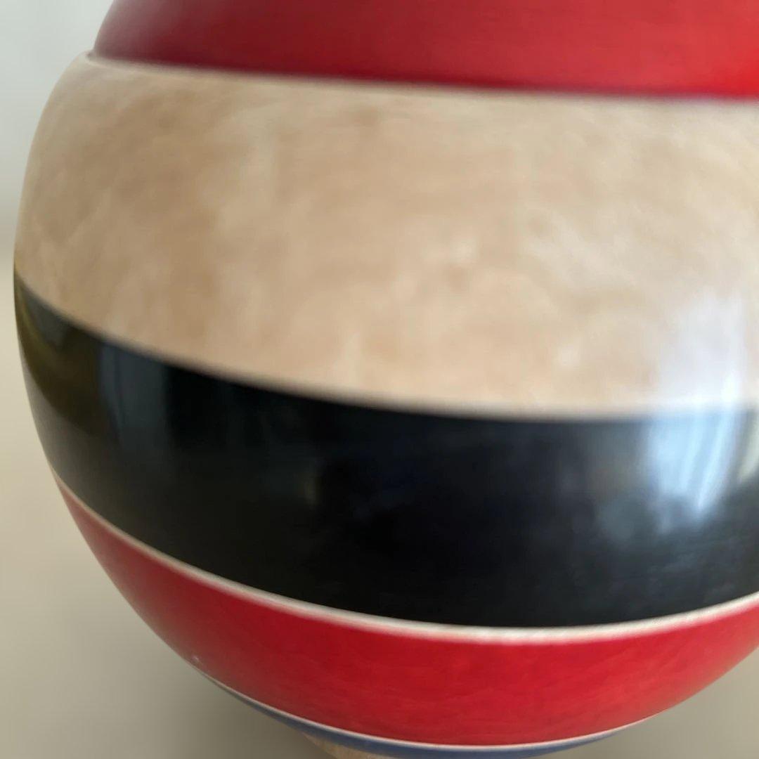 三春文雄工人 こけし 【蓋付き子持ちえじこ】