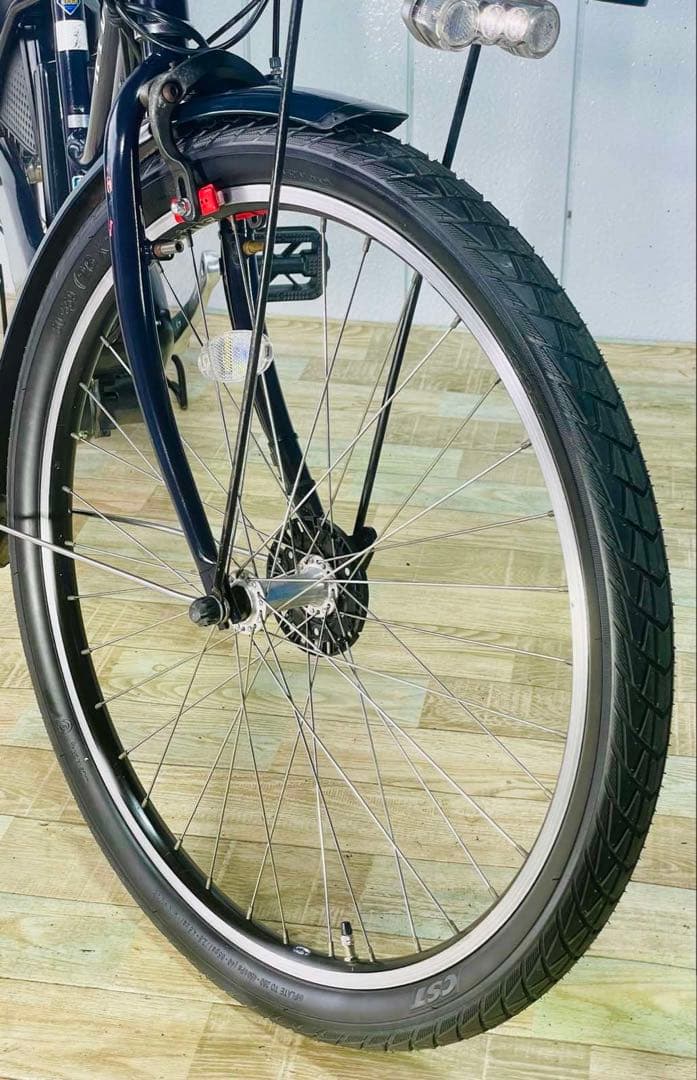 2954ブリヂストン8.7アンペア 26インチ子供乗せ電動アシスト自転車