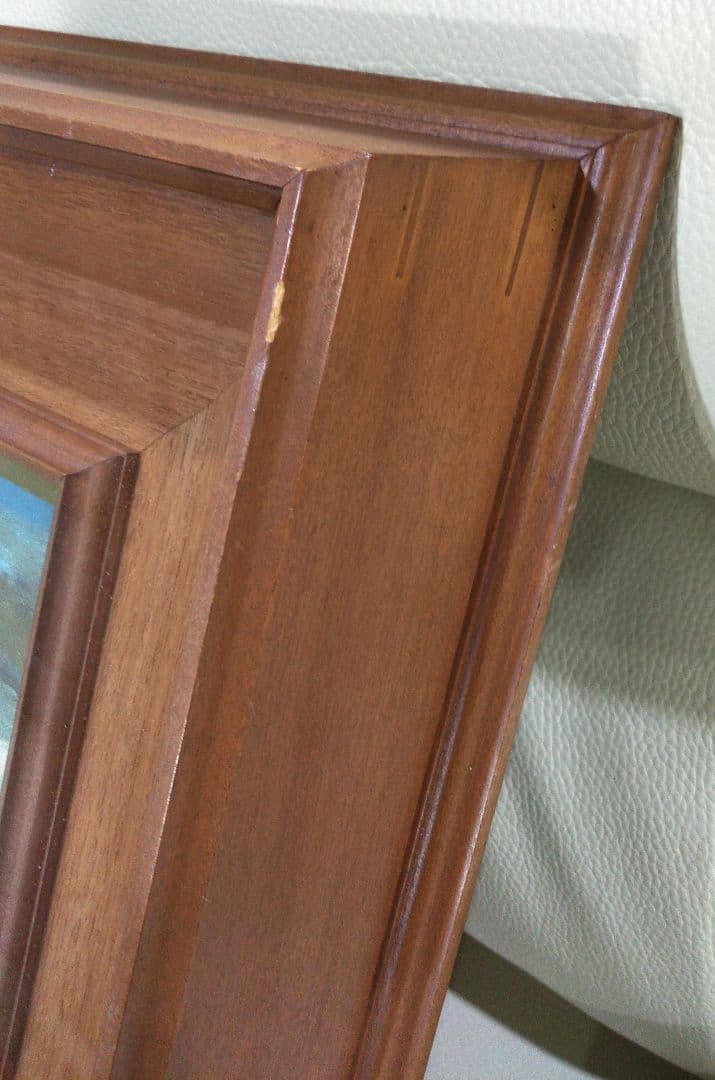 絵画　油絵　油彩画　田代彪　紅富士　富士山　富士