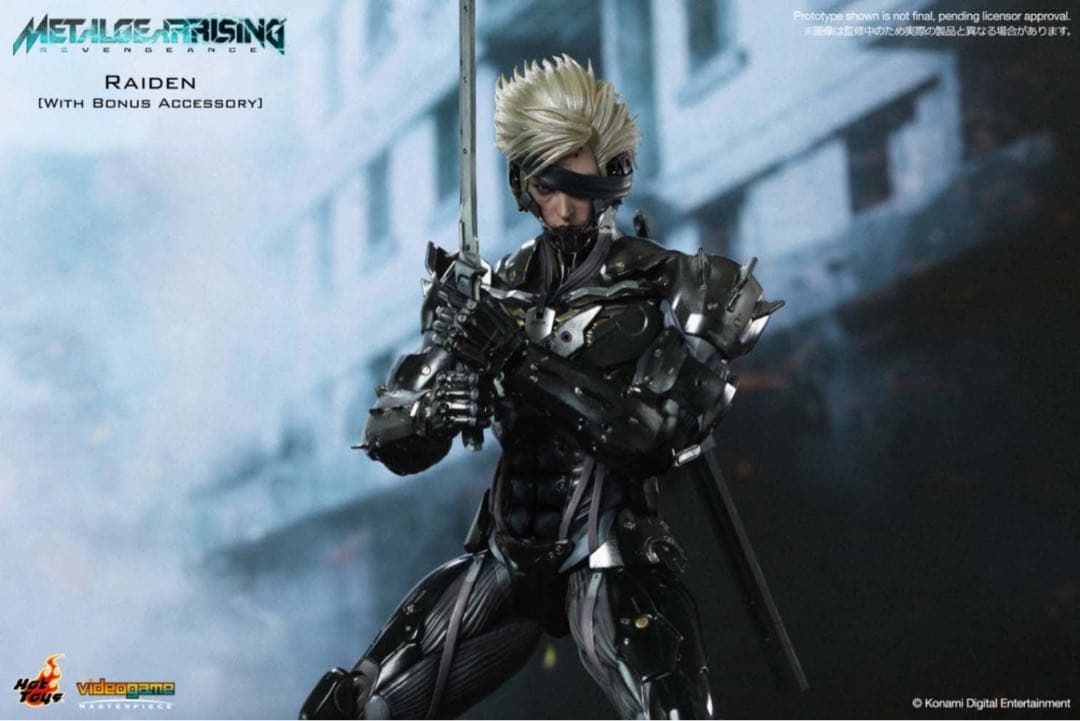 ホットトイズVGM17bメタルギアライジングリベンジェンス雷電DX RAIDEN