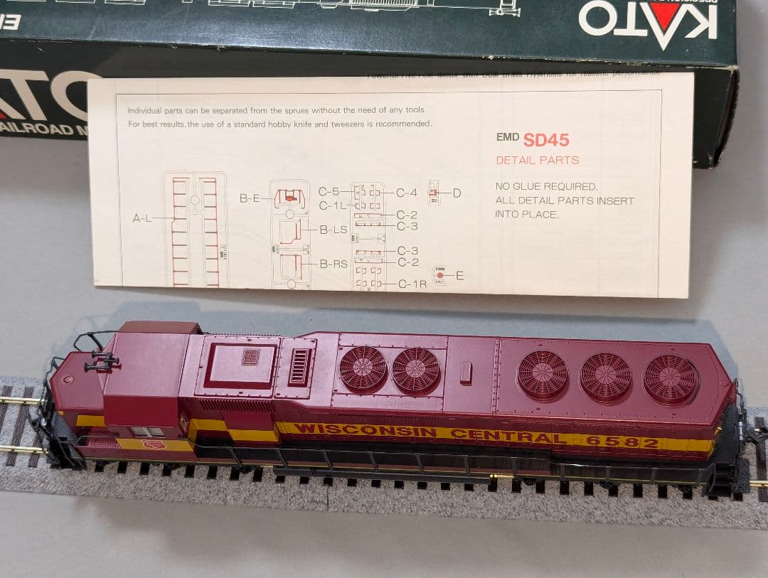 KATO　EMD SD45 【37-1719】