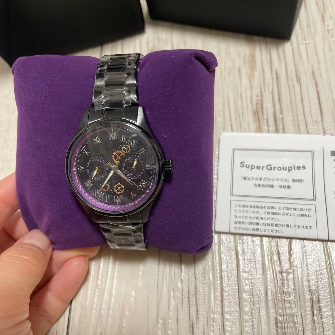 魔法少女まどか☆マギカ　叛逆の物語 悪魔ほむら 腕時計