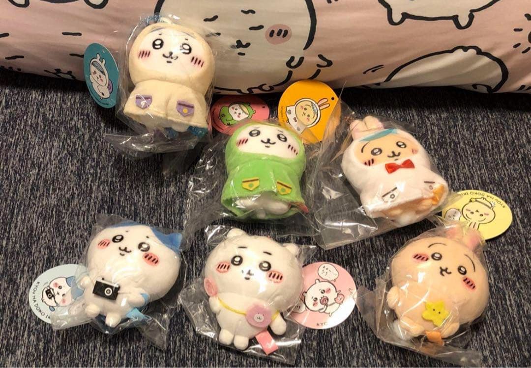 【最終お値下げ/定価未満】ちいかわ ぬいぐるみ マスコット 63点 まとめ売り