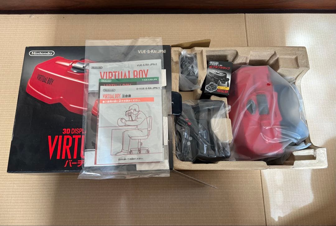 バーチャルボーイ 本体 ソフト 4本セット