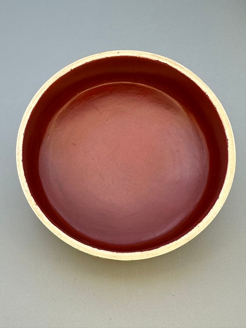 茶道具　棗　稲井玉甫　白漆春草