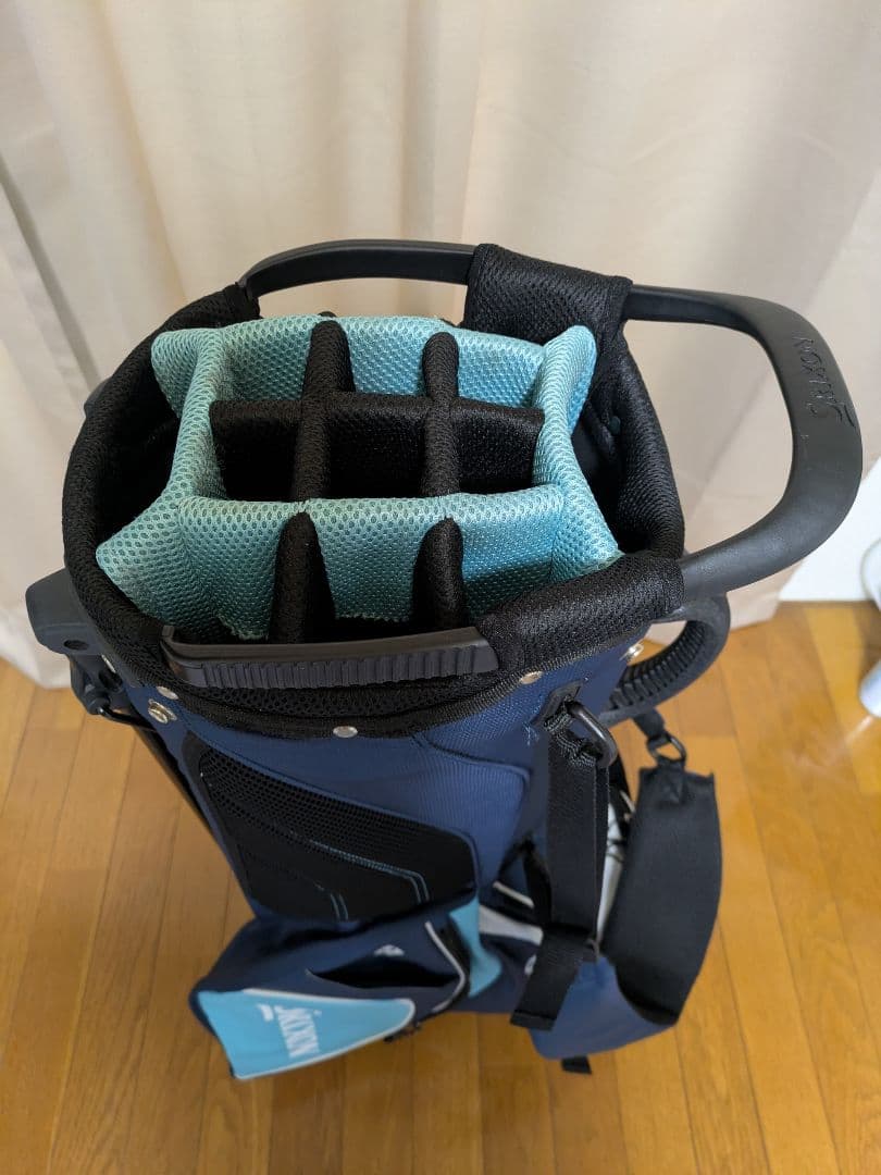 Srixon キャディバッグ ネイビー/ライトブルー