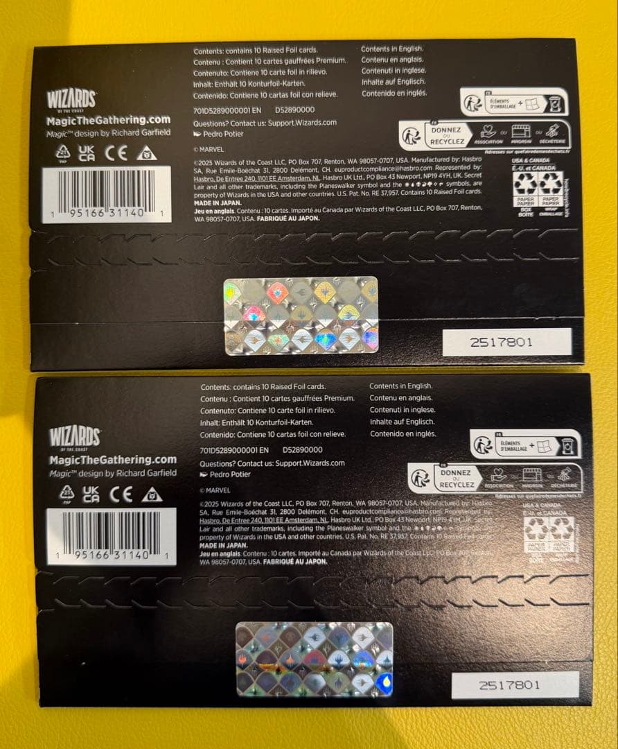 secretlair x Marvel スパイダーマン　基本土地　2セット