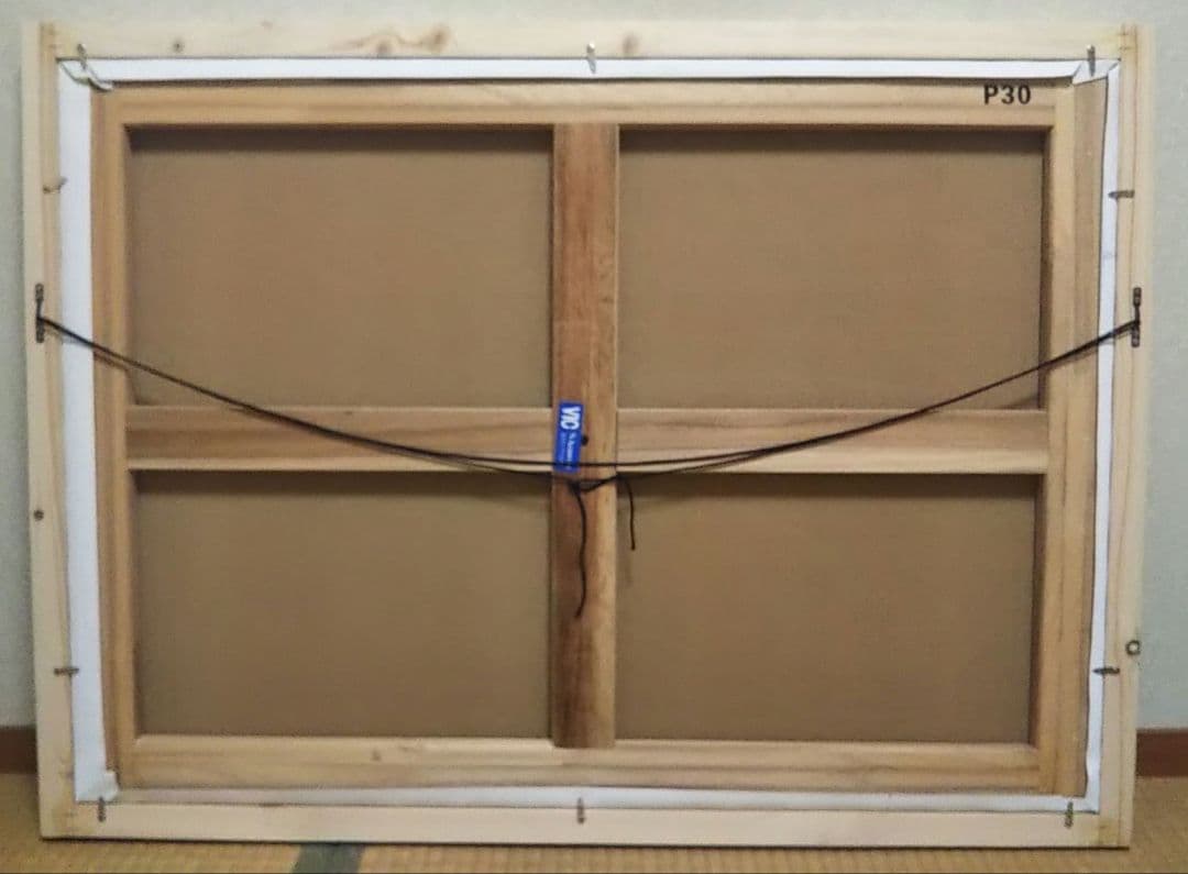 油絵 風景画 ✡️ 兵庫県砥峰高原【P30】【10月】