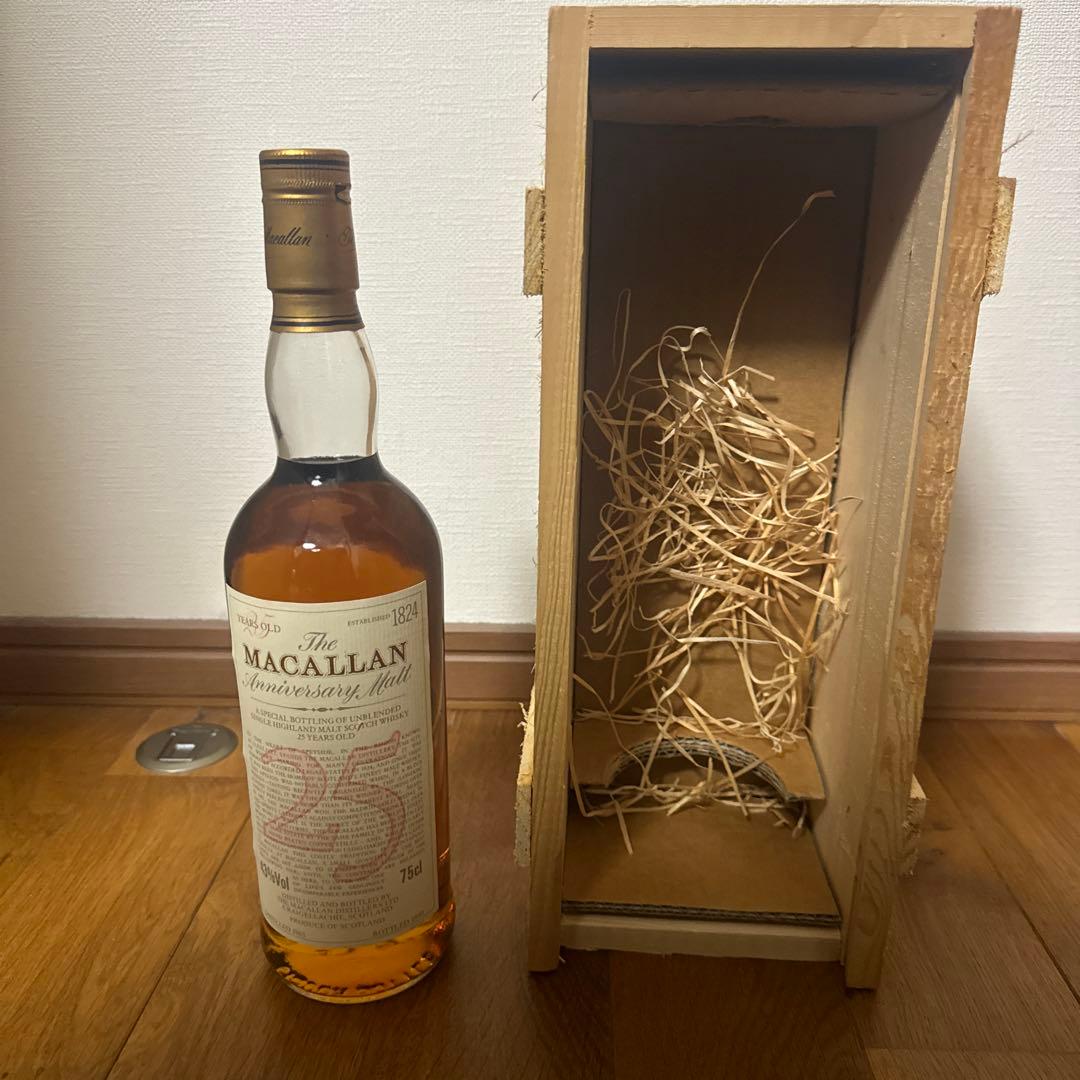 the macallan 25年 anniversary malt
