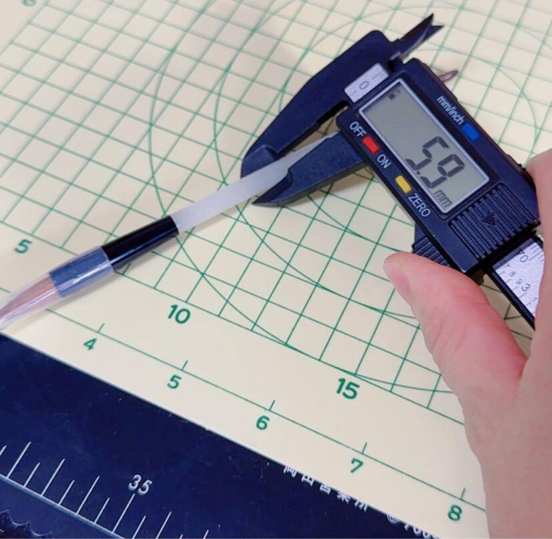 R2-2327天然本翡翠《本物保証》 筆 翡翠　一点物 魔除け