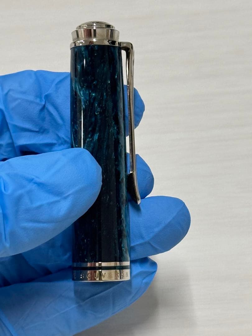 【超希少品】ペリカン　スーベレーン　M８０５　F　オーシャンスワール