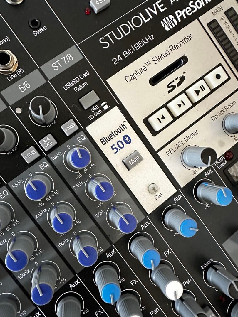 PreSonus STUDIO LIVE AR8c ハイブリッドアナログミキサー