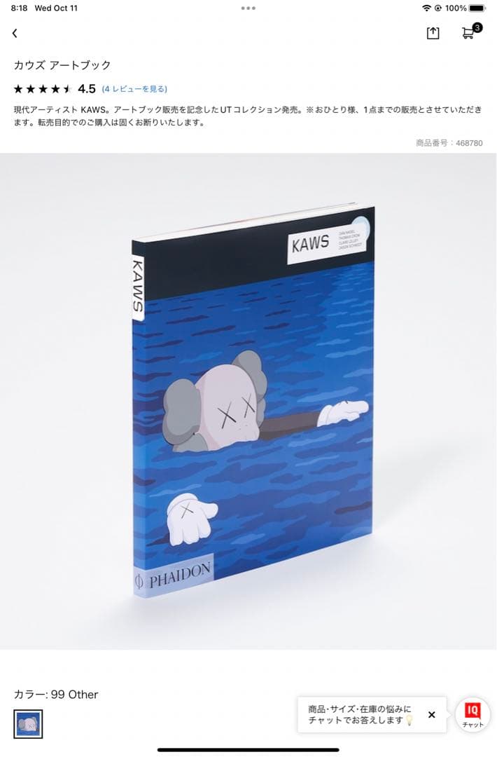 カウズ アートブック