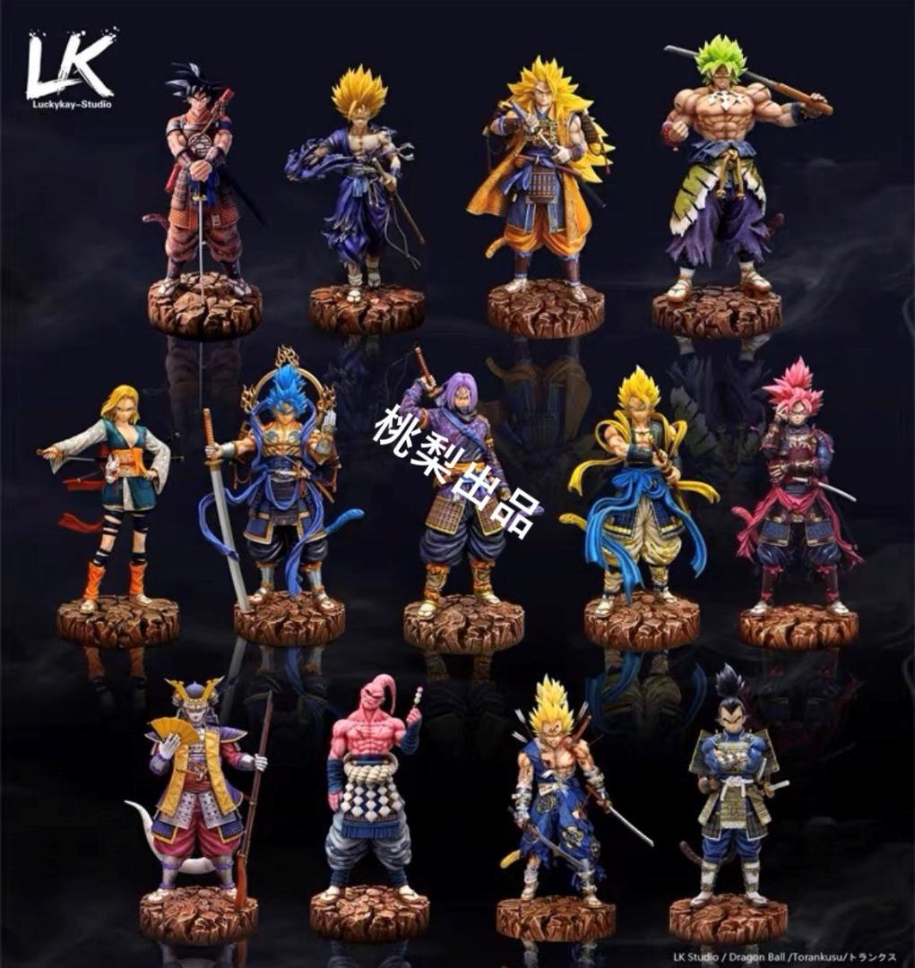 新品未開封『ドラコンボール』LK超サイヤ人ロゼザマス ガレージキット スタチュー