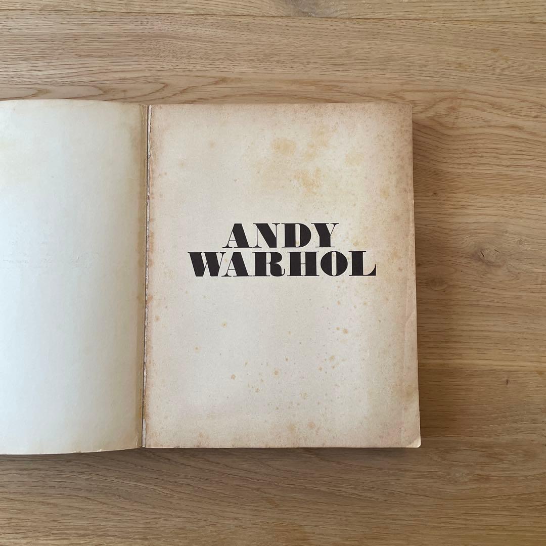 アンディーウォーホル　図録　ストックホルム展示会　1968年