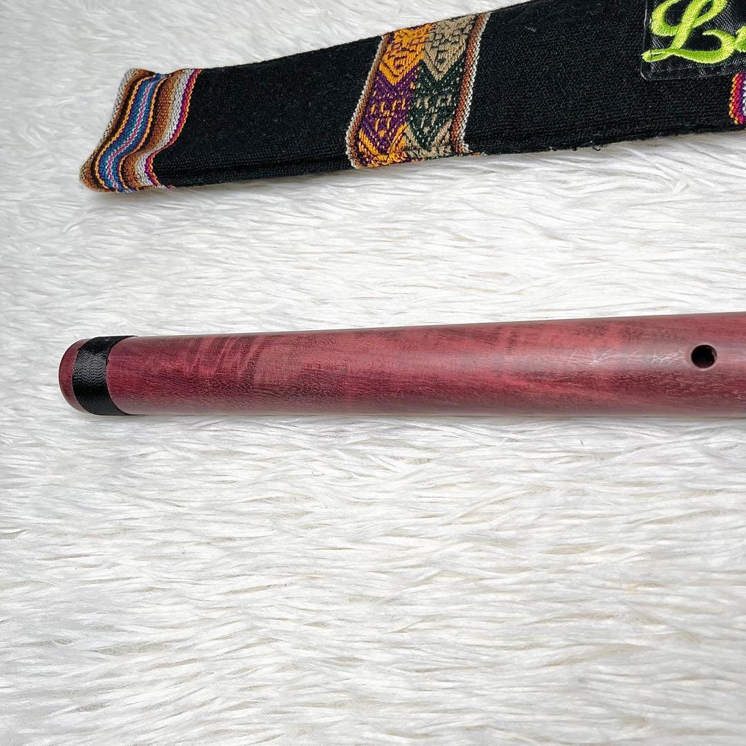 【美品】LUPACA ルパカ プロ用ケーナ G管 ワヤカン木 ケース付