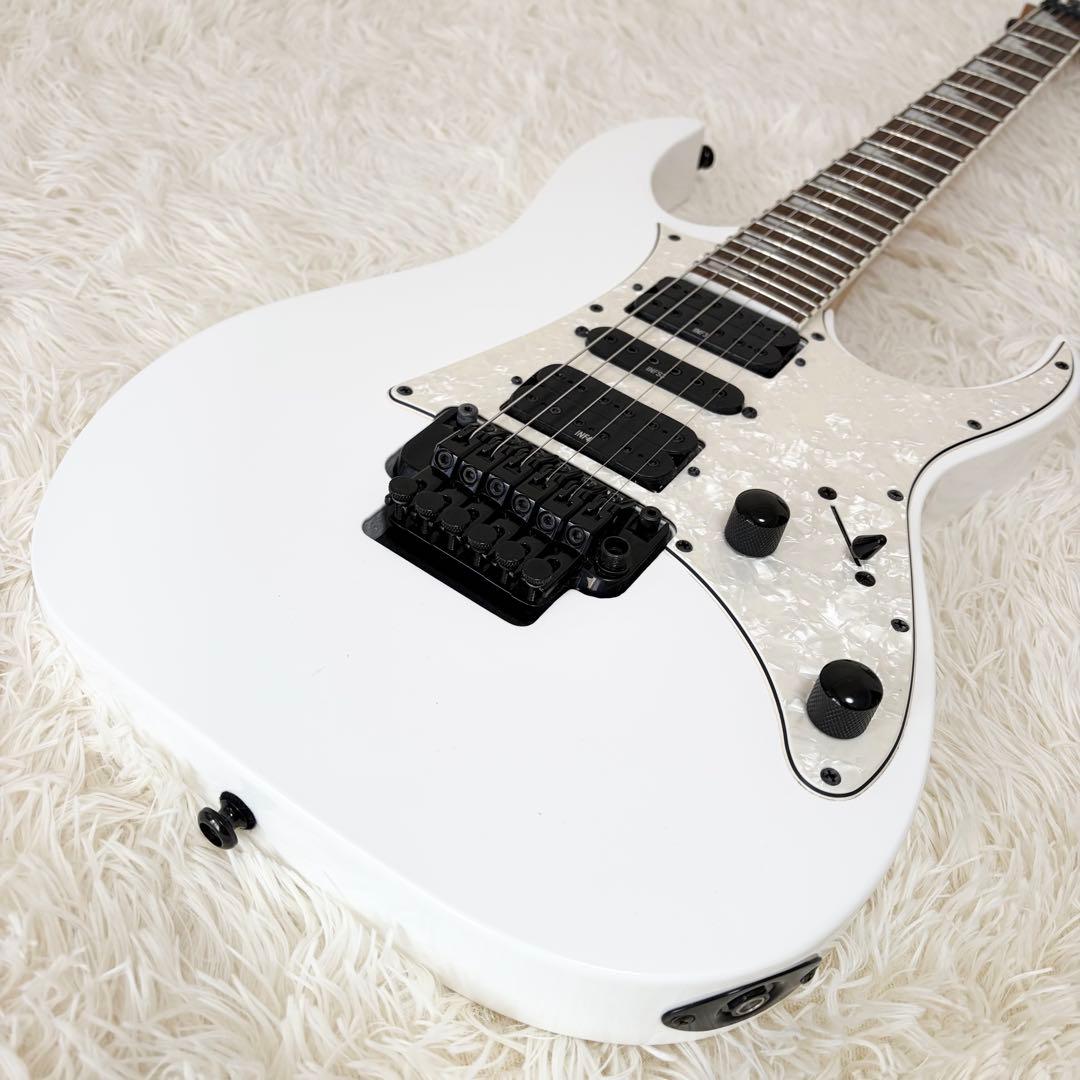 ★美品★ Ibanez RG350DXZ アイバニーズ ホワイト　エレキギター