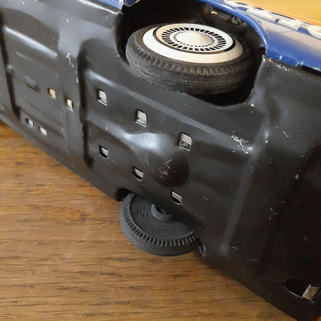 イチコー『FORD パトカー』ブリキのおもちゃ　箱付き　日本製 !!