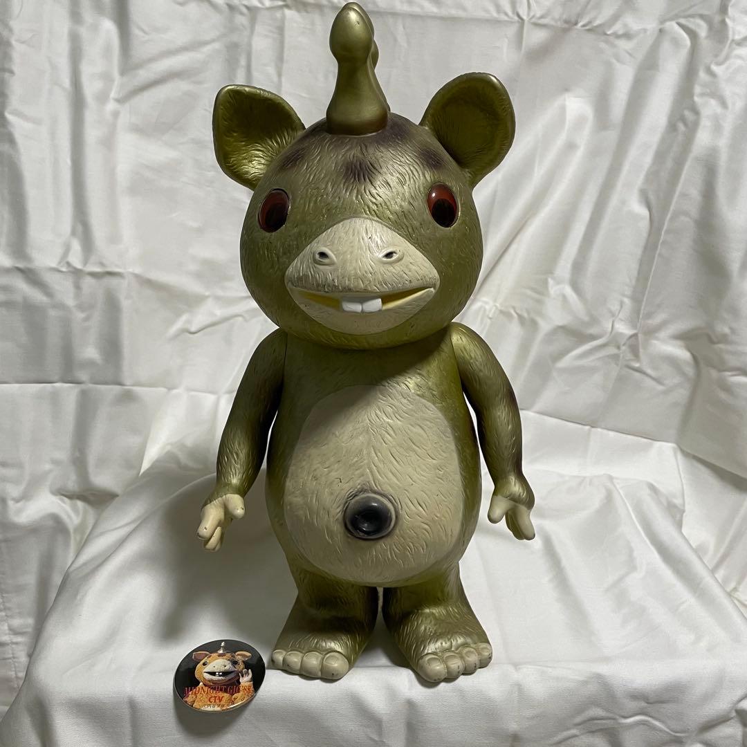 【激レア】 特大快獣ブースカぬいぐるみ ジャイアントブースカ ゴールド おまけ付