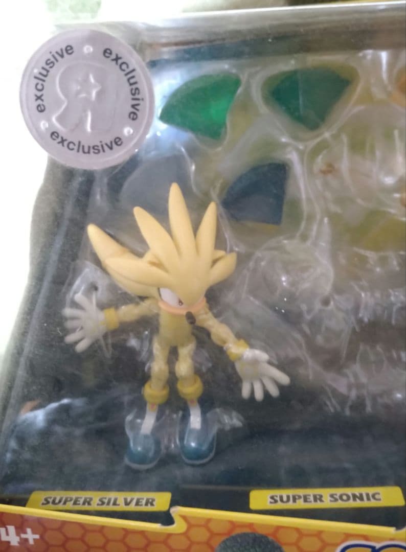 海外製 スーパーシャドウ&スーパーシルバー アクションフィギュア