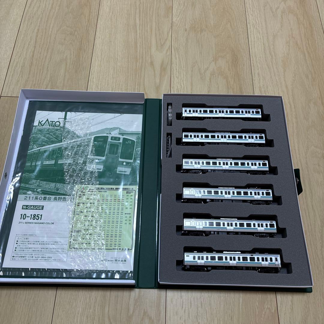 KATO 10-1851 211系0番台 長野色 6両セット