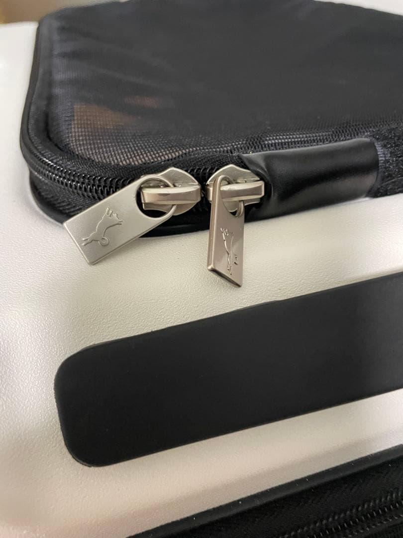 【petico】ペットキャリーケース ホワイトグレー