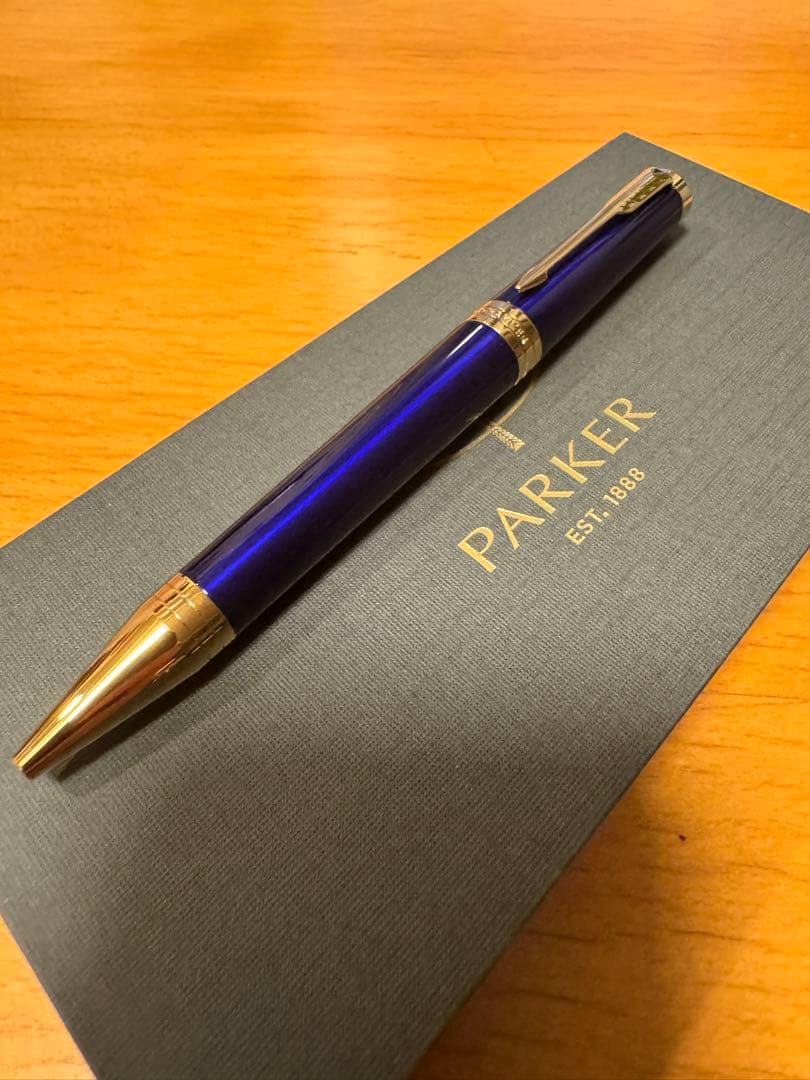 Parkerボールペン インジェニュイティ ダークブルーGT 中字2182628