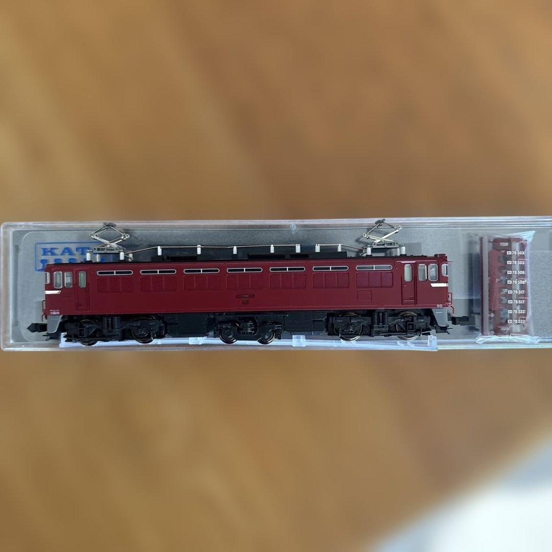 【希少】KATO 3071　ED76 500 付属品未使用未開封④