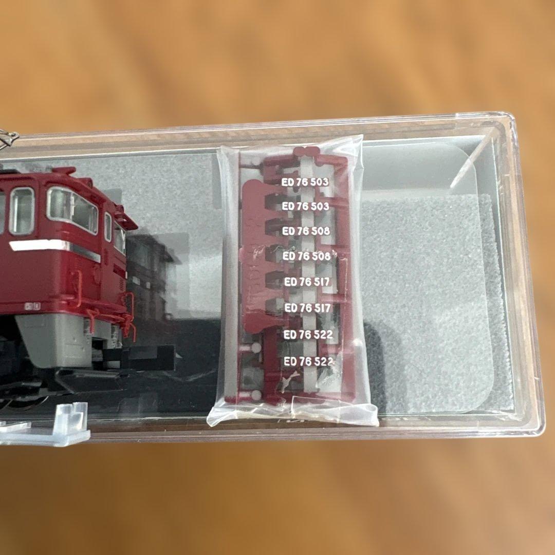 【希少】KATO 3071　ED76 500 付属品未使用未開封④