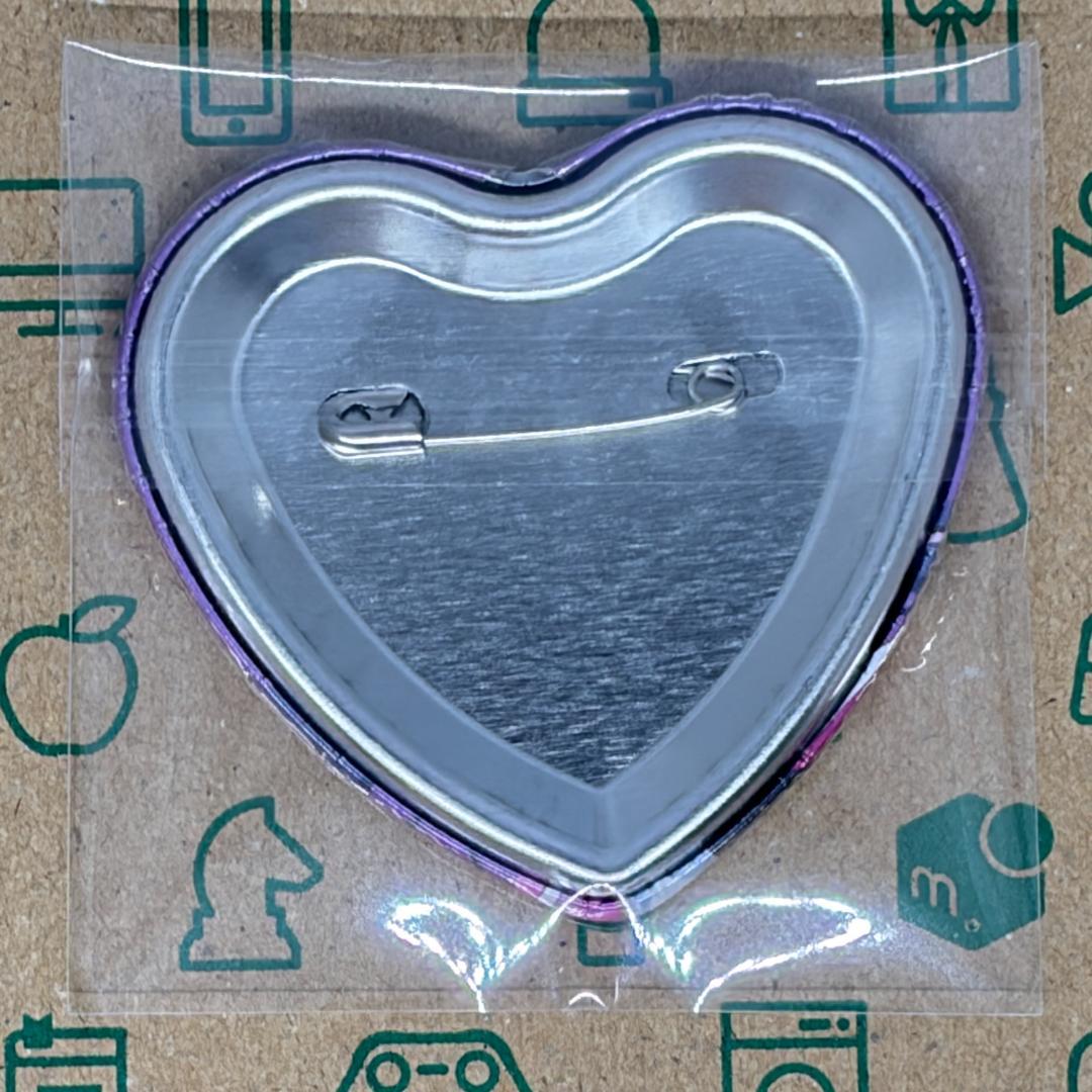 μ's ハート型缶バッジ 9点セット シリーズ15周年x全国遊園地コラボ