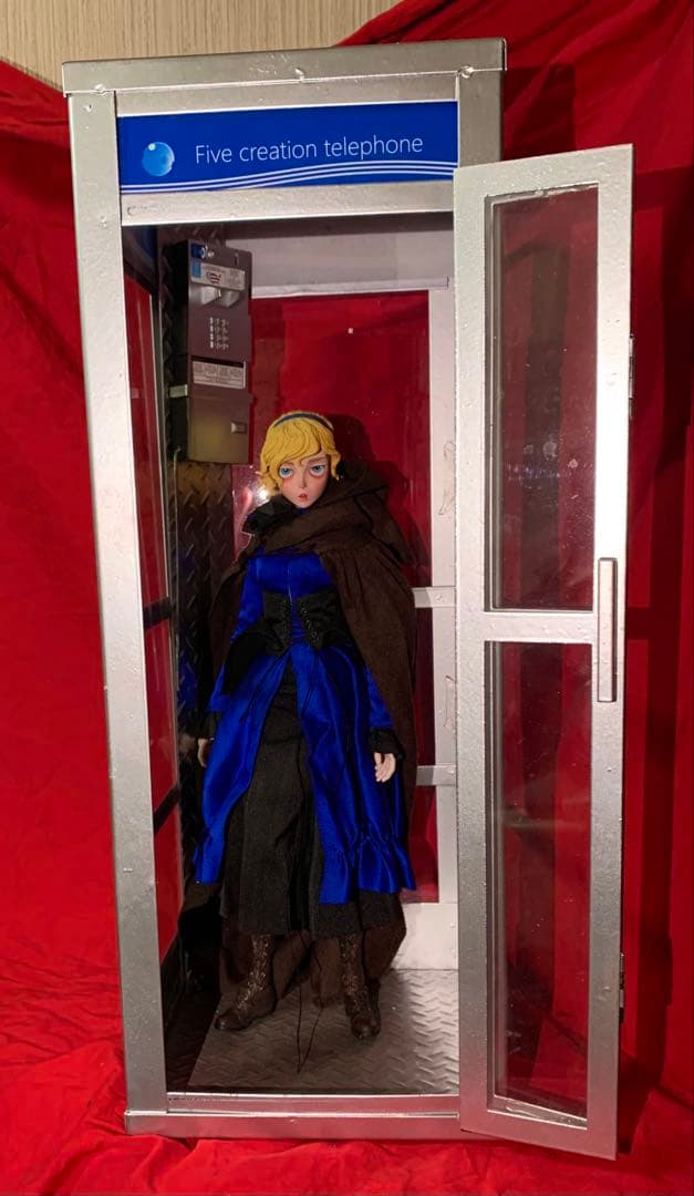 1/6 電話ボックス　ホットトイズ　系　1/6 フィギュア