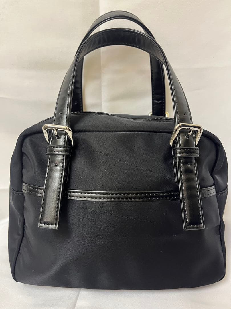 カステルバジャック　T挿しBEAR付き　サッチェルラウンドバッグ