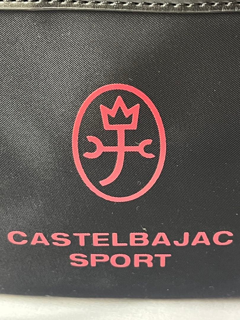 カステルバジャック　T挿しBEAR付き　サッチェルラウンドバッグ