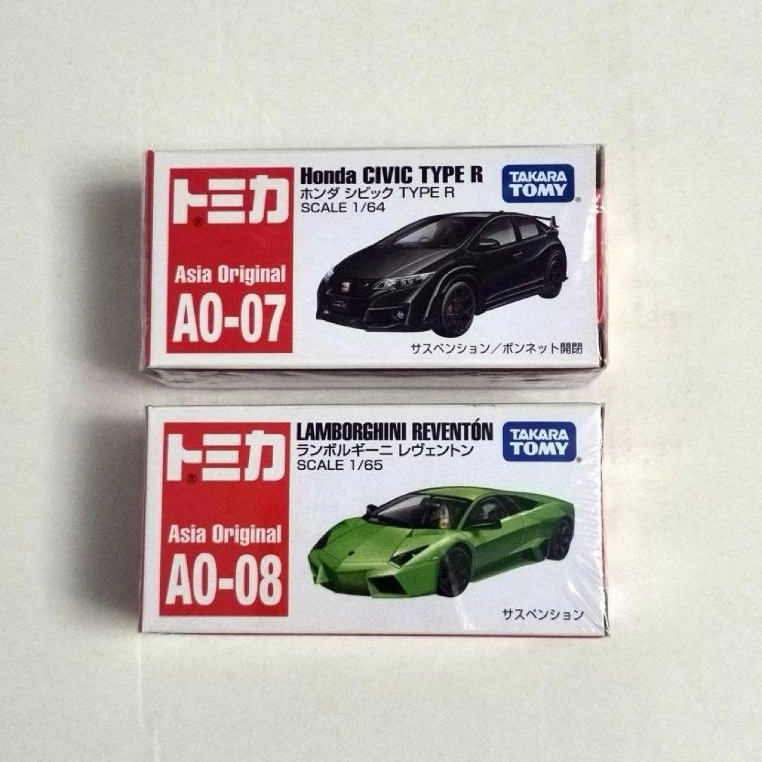 アジアオリジナル トミカ AO-01～08 ８点コンプリート