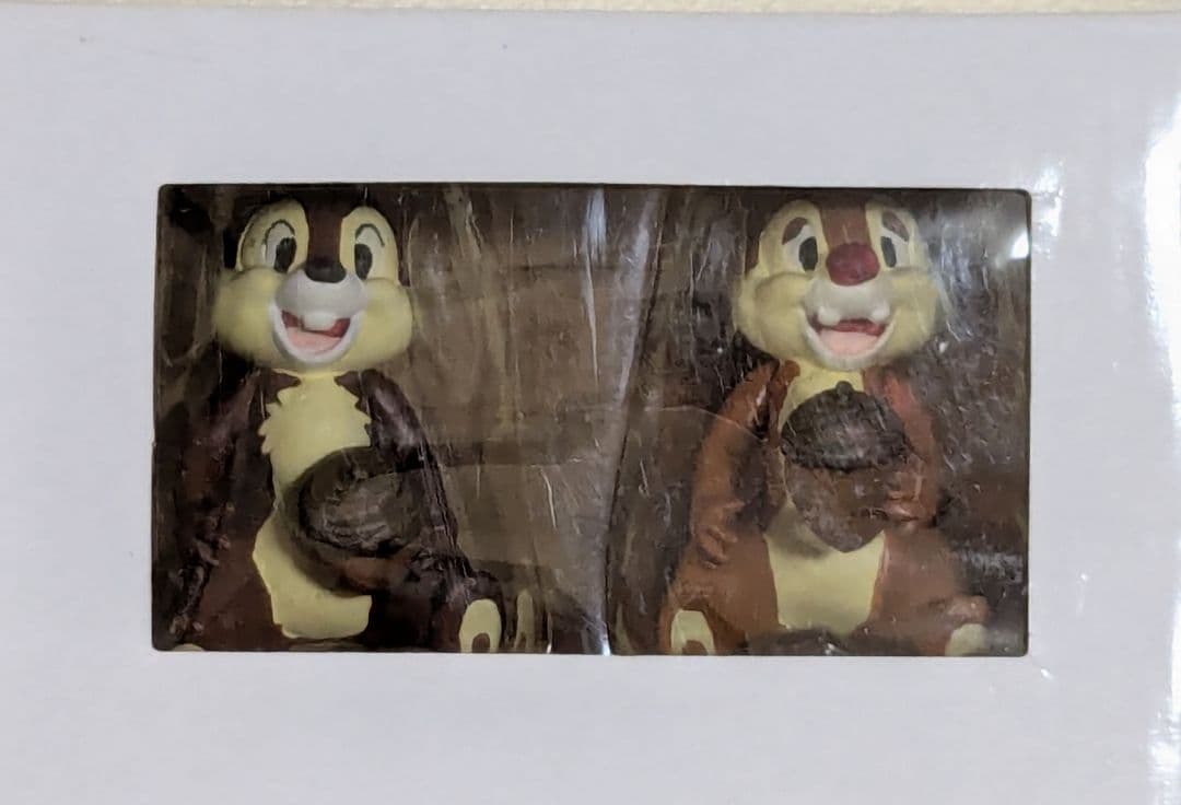 DISNEY　ディズニー　ペーパーマッシュ フィギュア　チップとデール