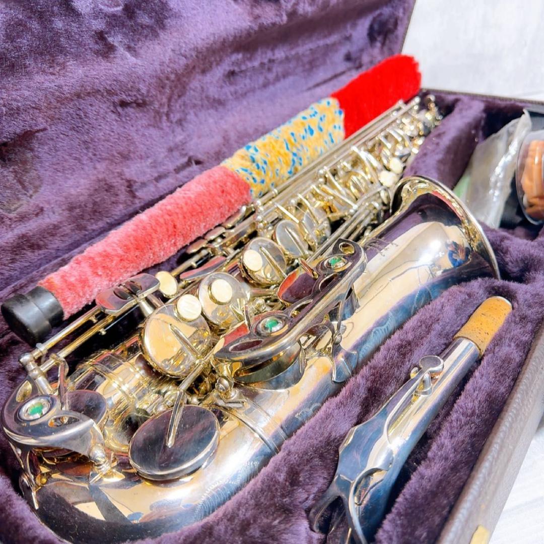 Heinrich アルトサックス シルバー 管楽器 ケース付属 彫刻