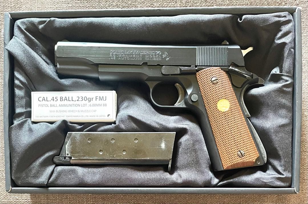 【東京マルイ】 コルトガバメント マークIVシリーズ70 ガスガン 動作確認済み