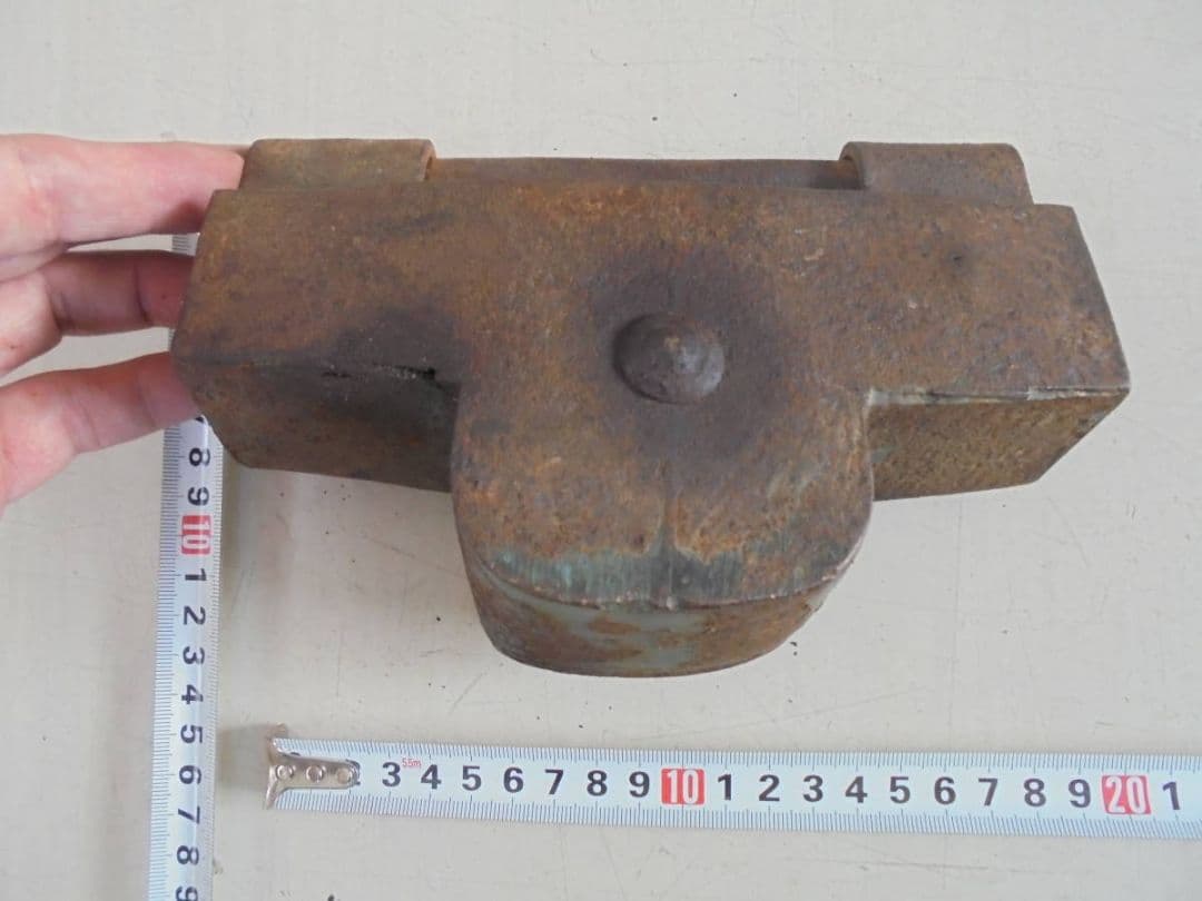 AKa6721　因州住　清久作　日本四大錠の一つ　因幡錠　鍵無し