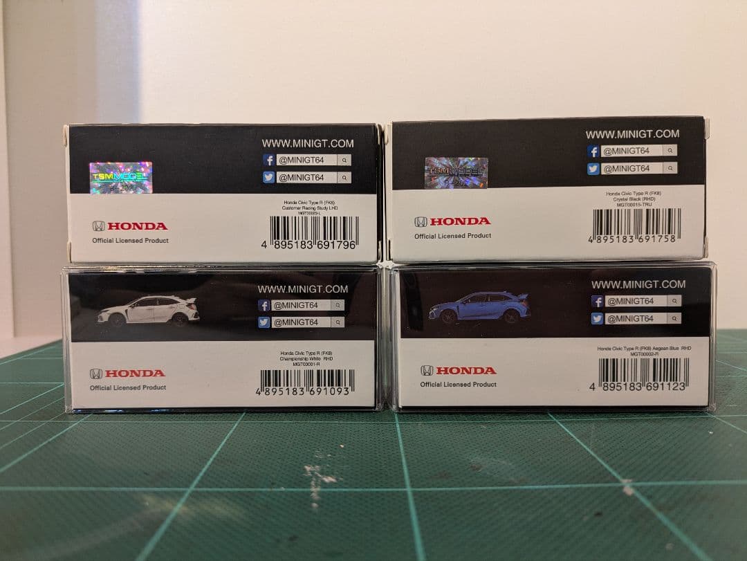 MINIGT ホンダ シビック タイプR 4台セット 1 2 15 23