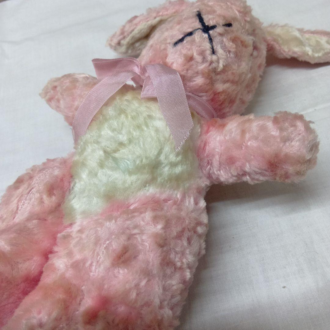 ♥イギリスからやって来たピンクの可愛いウサギさん　アンティーク　ラビット♥
