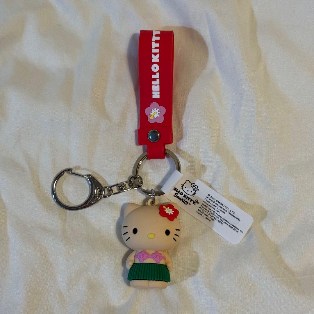 【新品】ハワイ限定　日焼けキティ　マーメイドキティ　キーホルダー　ストラップ