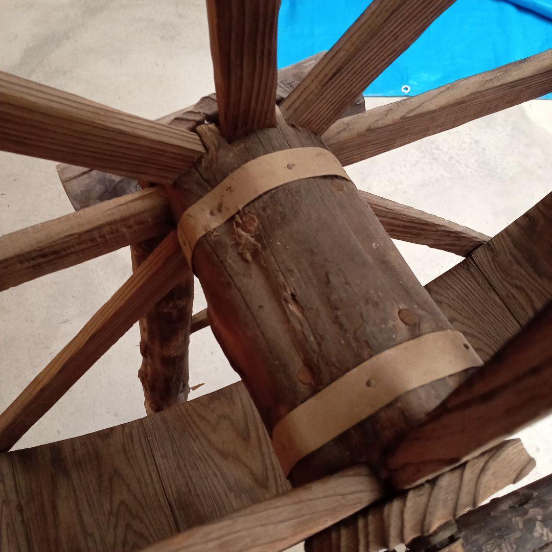 木製の車輪 水車 インテリア装飾用